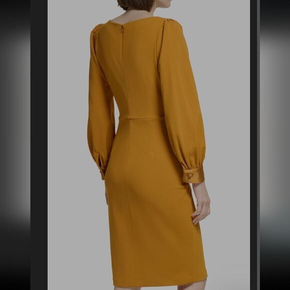 BRAND NEW CALVIN KLEIN WOMEN'S BUBBLE SLEEVE SHIFT DRESS - Picture 4 of 16